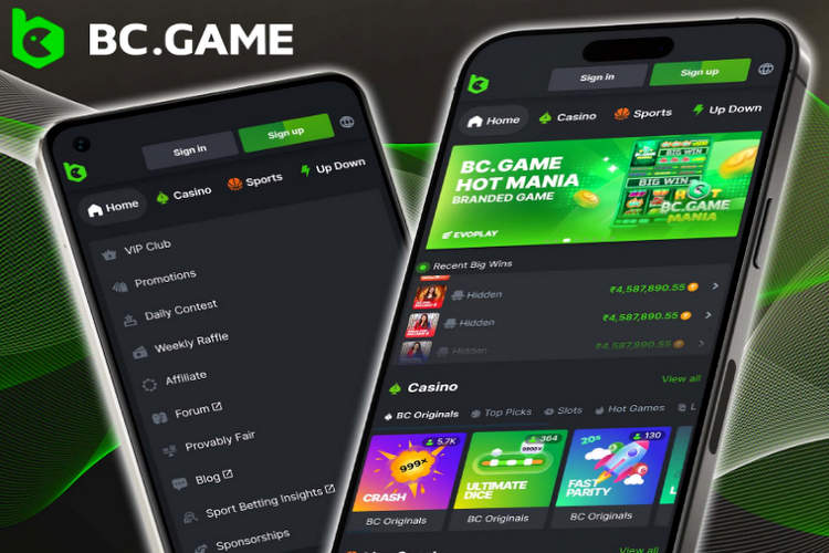 Мобильное Приложения BC.Game Обзор, Особенности и Преимущества